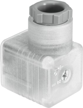 PEV-1/4-WD-LED-24 Açılı soket ürün görseli